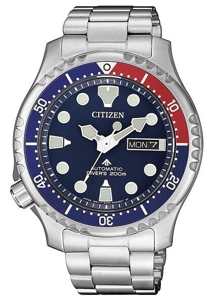 CITIZEN Promaster NY0086-83L Automatic Diver's 200M Day/Date Mens Watch New