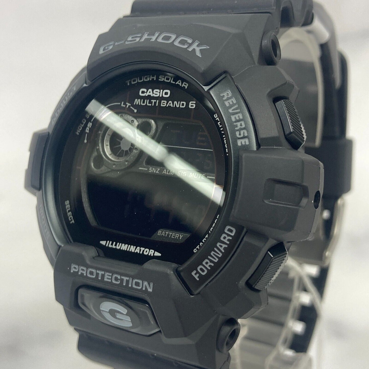 CASIO G-Shock GW-8900A-1JF Tough Solar Solar Radio Digital Black Mens Watch New