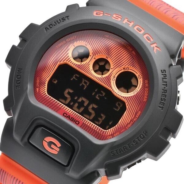 CASIO G-Shock DW6900TD-4 Time distortion Limited Series Digital Mens Watch New