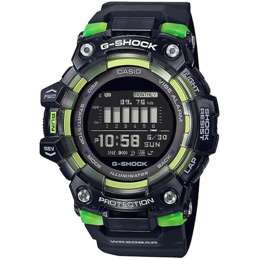 CASIO G-SHOCK G-SQAUD GBD-100SM-1JF Bluetooth Digi Quartz Mens Watch New Japan