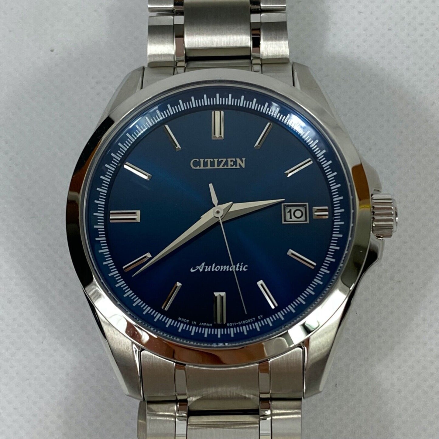 CITIZEN NB1041-84L Automatic Date Japan Mens Watch With Box Vintage Excellent