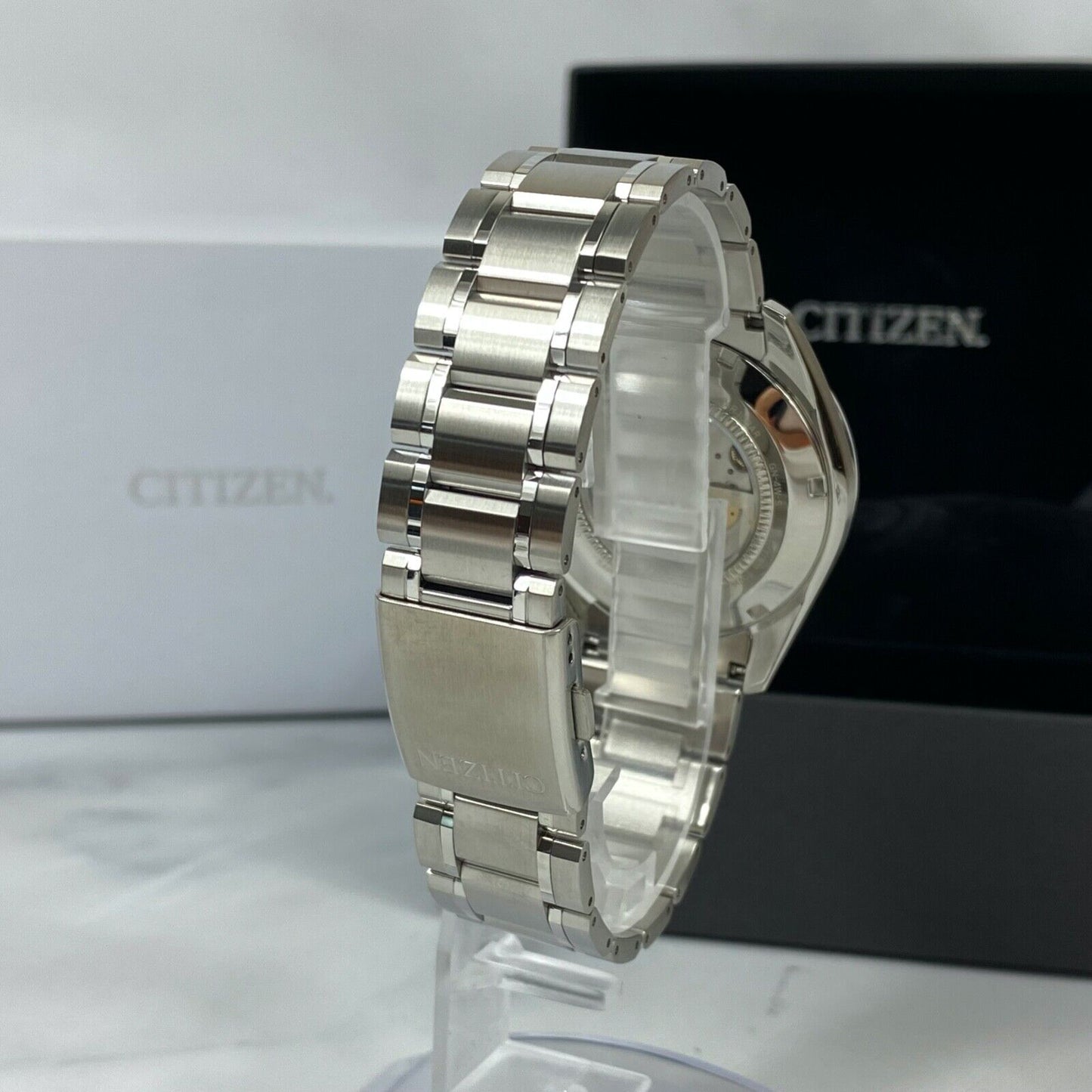 CITIZEN NB1041-84L Automatic Date Japan Mens Watch With Box Vintage Excellent