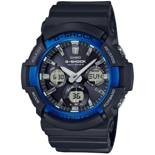 CASIO G-SHOCK GAW-100B-1A2JF MultiBand6 Ana/Digi Solar Mens Black New Japan