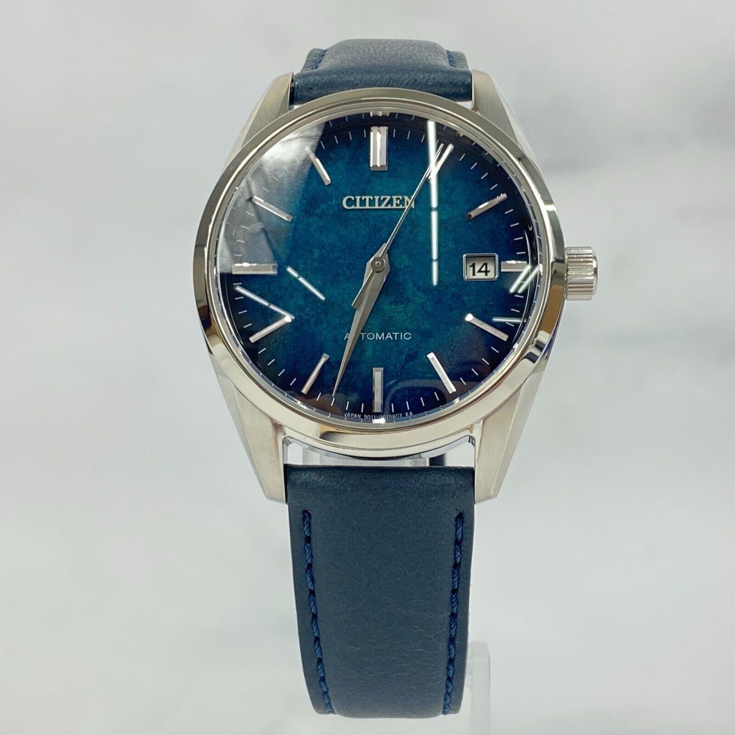 Citizen Collection NB1060-12L Blue Lacquer Dial Automatic Mens Watch New Japan