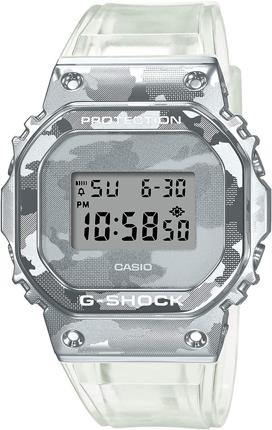 CASIO G-Shock GM-5600SCM-1JF Skeleton Camouflage Limited Digital Mens Watch New