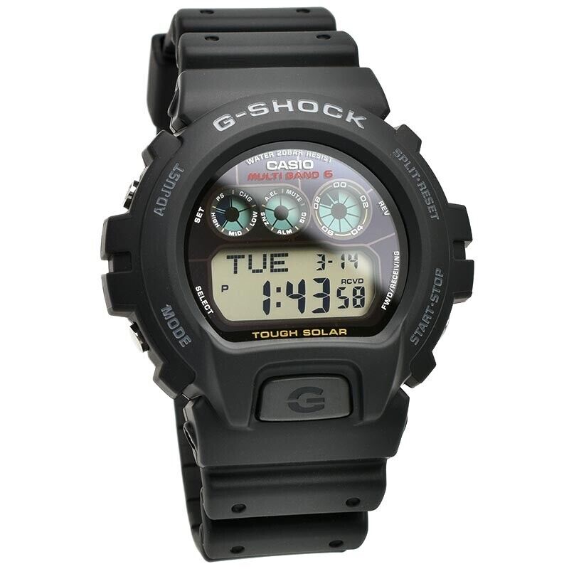 CASIO G-SHOCK GW-6900-1JF Tough Solar Day/Date Shock Resist Mens Watch New Japan