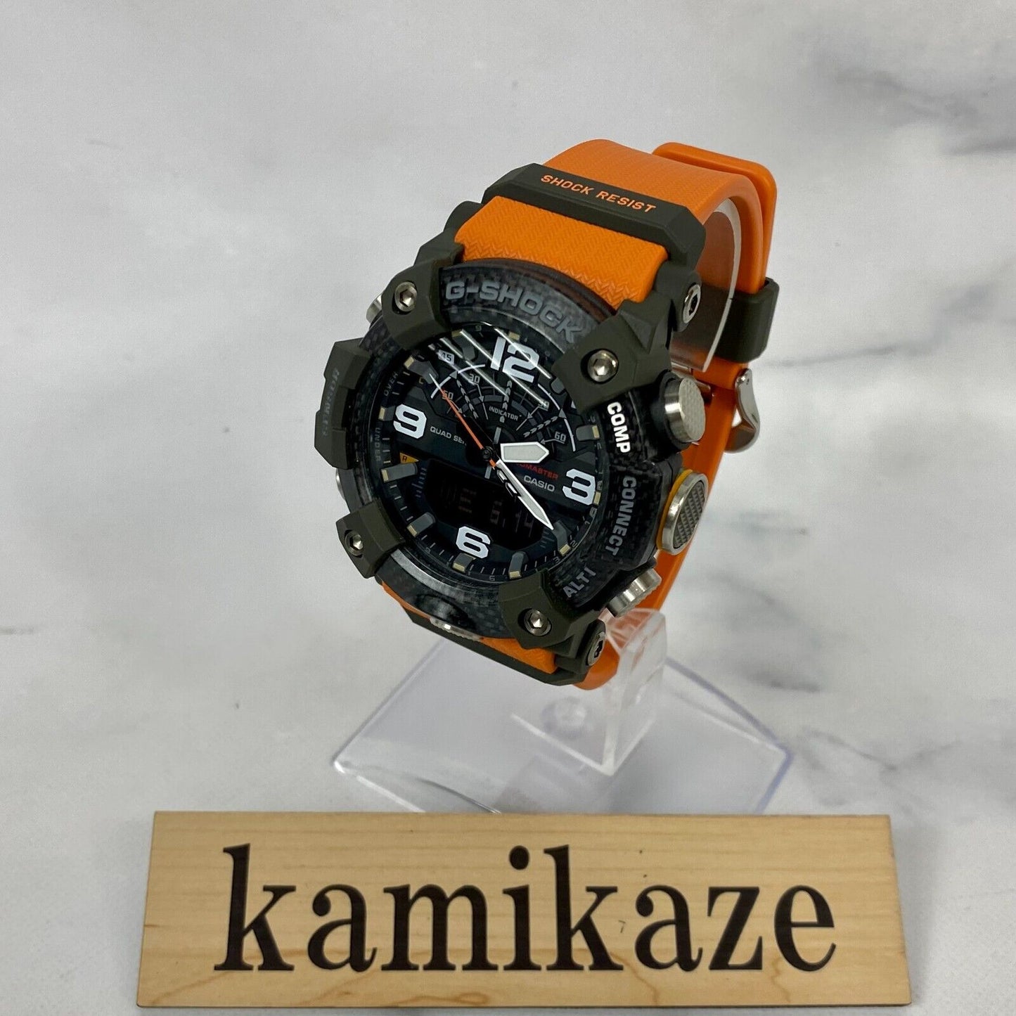 CASIO G-Shock Mudmaster GG-B100-1A9 Quad Sensor Bluetooth Carbon Core Watch New