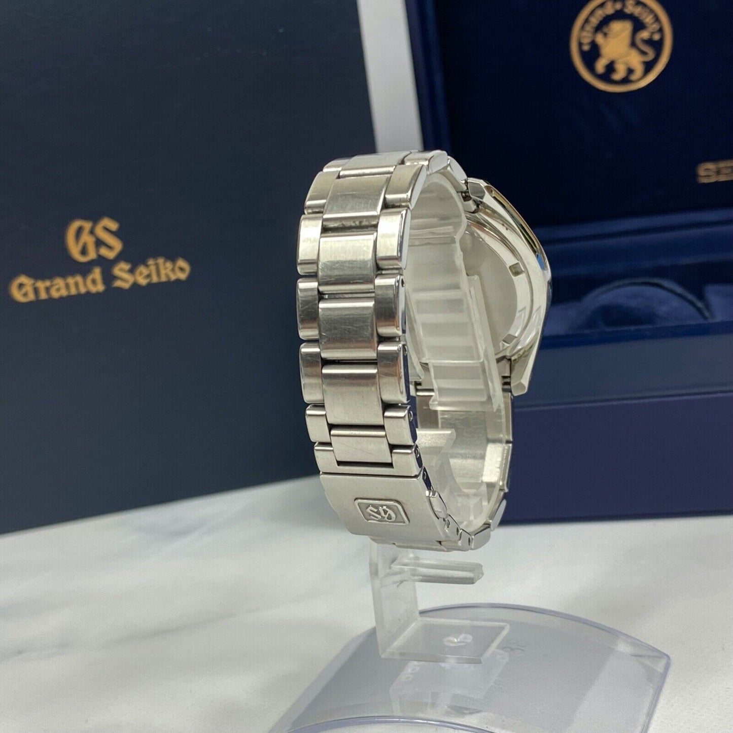 SEIKO Grand Seiko SBGV023/9F82-0AF0 Quartz Mens Watch Vintage Excellent With Box