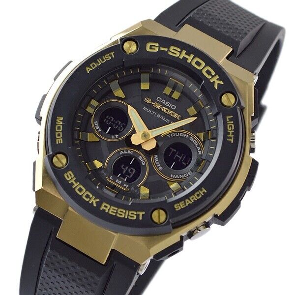 CASIO G-SHOCK G-STEEL GST-W300G-1A9JF Analog/Digital Solar Mens Watch New Japan