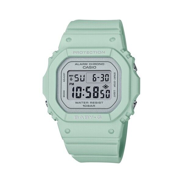 CASIO BABY-G BGD-565SC-3JF Flower Green Digital Quartz Womens Watch New Japan