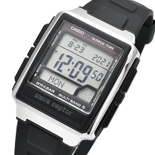 CASIO WAVE CEPTOR WV-59R-1AJF Multi Band 5 Digital Quartz Mens Watch New Japan