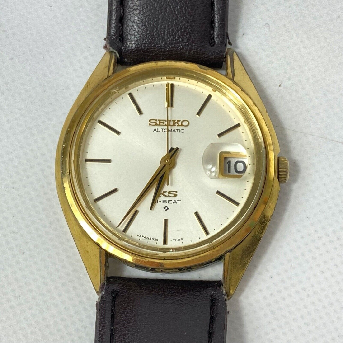 SEIKO King Seiko KS HI-BEAT 5625-7113 Automatic Mens Watch Vintage Excellent