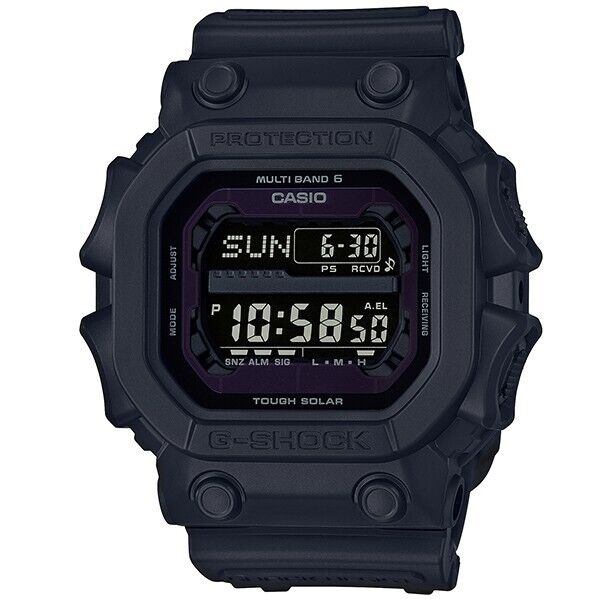 CASIO G-Shock GXW-56BB-1JF Black 16s 200M Digital Radio Solar Mens Watch New