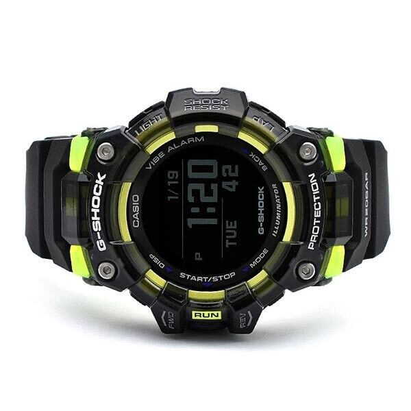 CASIO G-SHOCK G-SQAUD GBD-100SM-1JF Bluetooth Digi Quartz Mens Watch New Japan