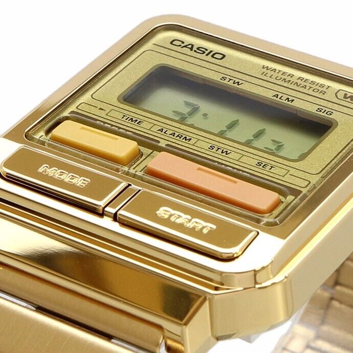 CASIO Standard A120WEG-9AJF Gold Retro Digital Quartz Mens Watch New Japan