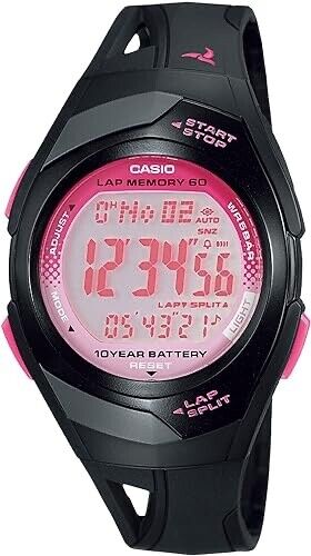 CASIO Collection STR300J1BJF Phys Pink Digital Quartz Mens Watch New Japan