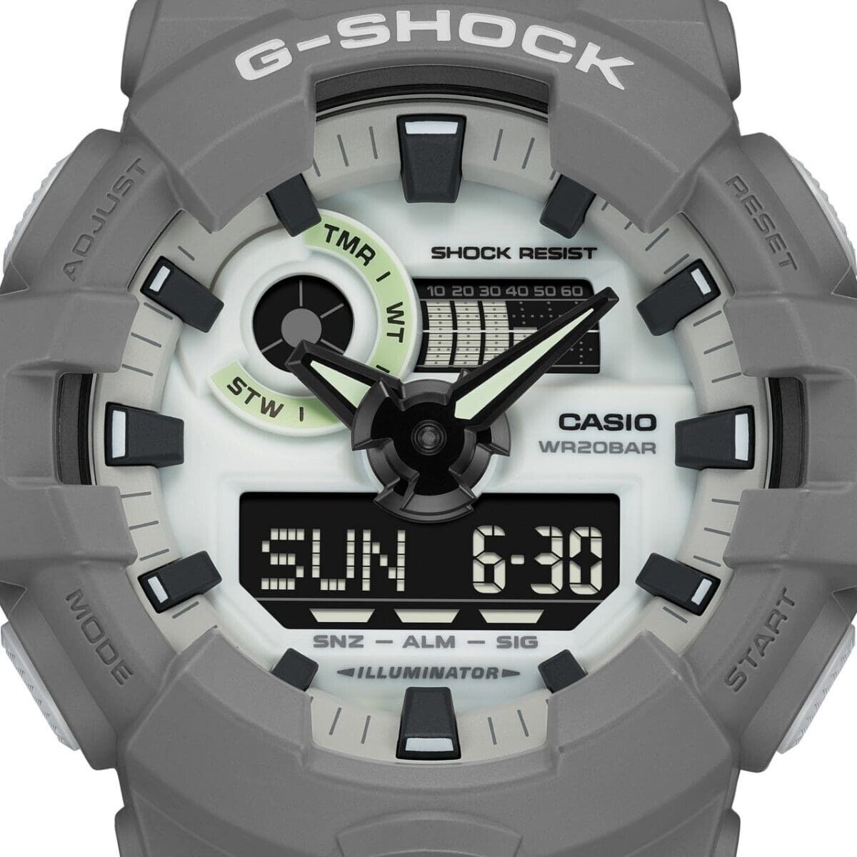 CASIO G-SHOCK HIDDEN GLOW Series GA-700HD-8AJF Quartz Mens Watch New Japan