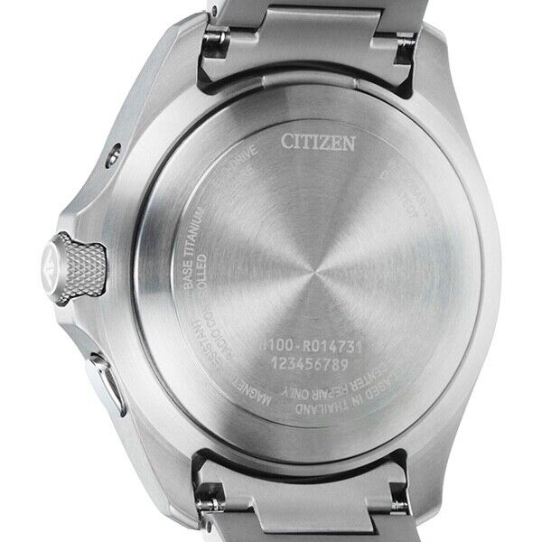 CITIZEN Promaster Land AT6080-53L Titanium Eco-Drive Solar Mens Watch New Japan