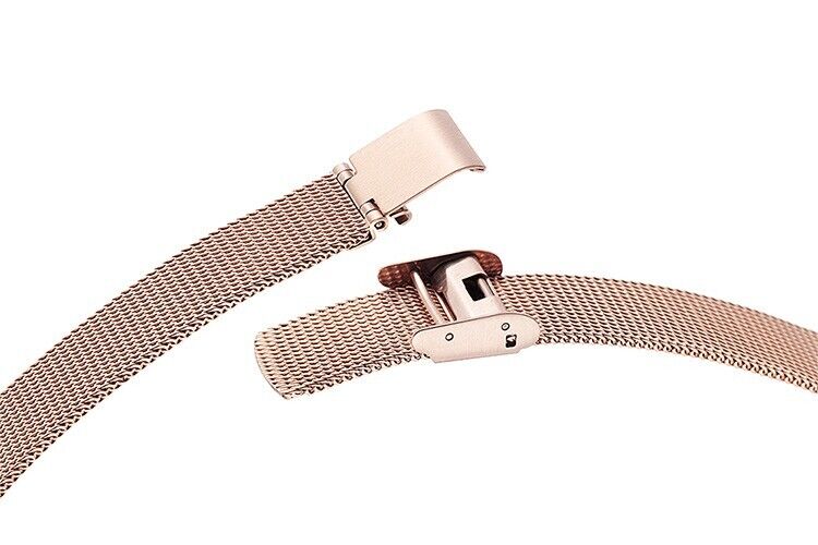 Citizen Wicca KP5-166-13 Pink Gold Mesh Band Solar Womens Watch New Japan