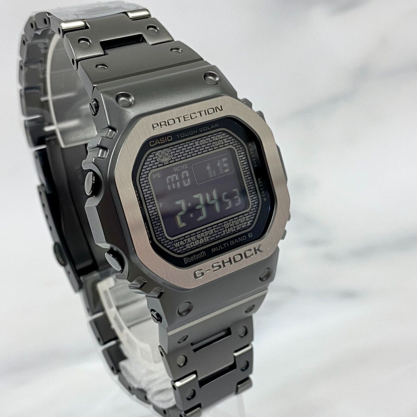 CASIO G-Shock GMW-B5000MB-1JF Mobile Link Bluetooth Metal Digital Mens Watch New