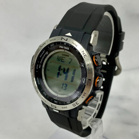 CASIO PRO TREK PRW-30-1AJF Triple Sensor Digital Solar Atomic Radio Watch New