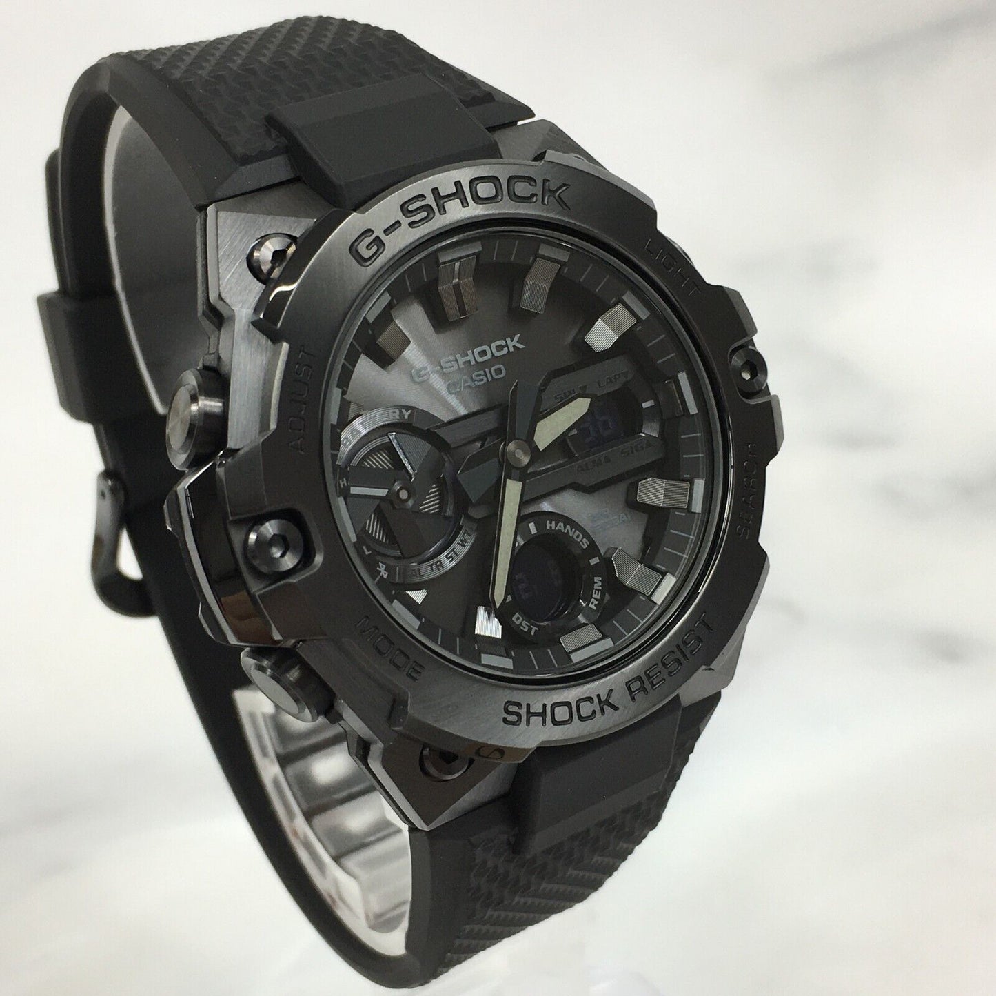 CASIO G-SHOCK G-STEEL GST-B400BB-1AJF Black Bluetooth Solar Men Watch New Japan