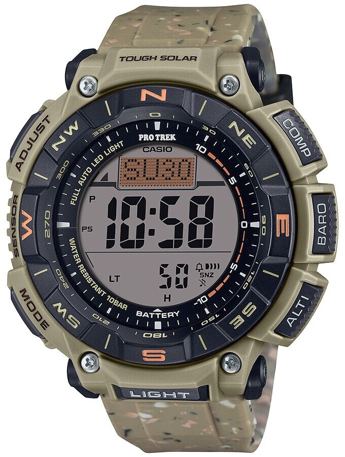 CASIO PRO TREK PRG-340SC-5JF Climber Line Digital  Solar Mens Watch New Japan