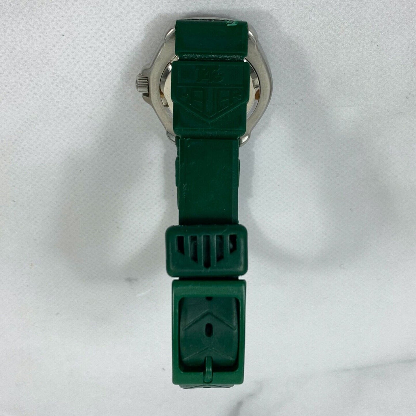 TAG Heuer Formula1 372.508 Professional Green Women Watch Rare Vintage Excellent