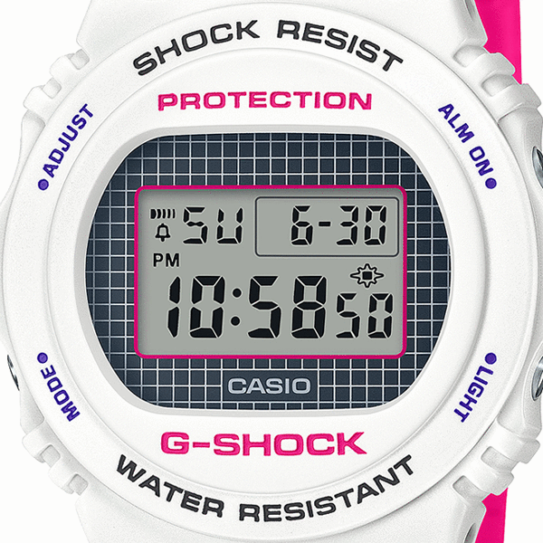 CASIO G-Shock DW-5700THB-7JF Quartz Throwback 1990s Digital Mens Watch New