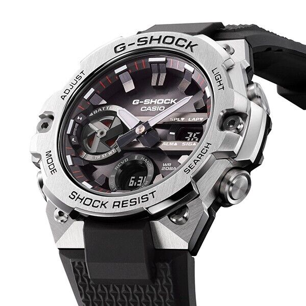 CASIO G-Shock G-STEEL GST-B400-1AJF Carbon Core Mobile Link Solar Mens Watch New