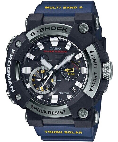 CASIO G-SHOCK MASTER OF G FROGMAN GWF-A1000-1A2JF Solar Mens Watch New Japan