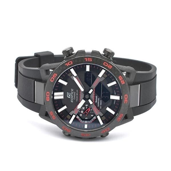 CASIO EDIFICE ECB-2000YPB-1AJF Black Mobile Link Bluetooth Solar Mens Watch New