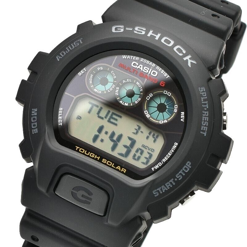 CASIO G-SHOCK GW-6900-1JF Tough Solar Day/Date Shock Resist Mens Watch New Japan