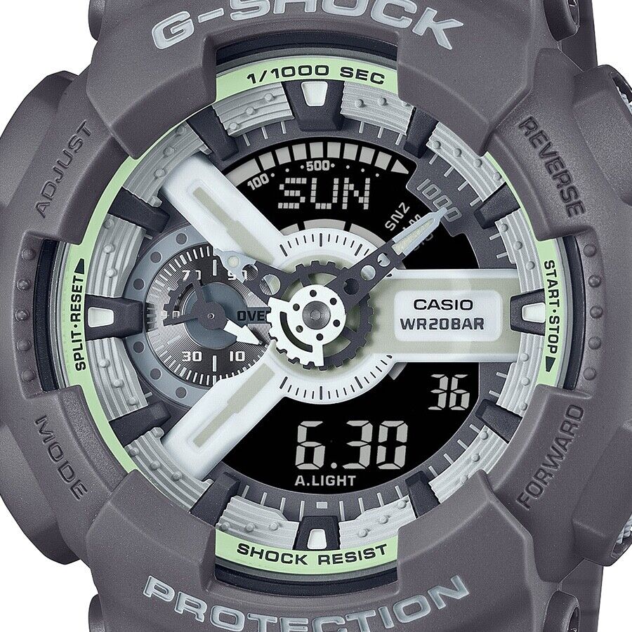 CASIO G-SHOCK HIDDEN GLOW Series GA-110HD-8AJF Quartz Mens Watch New Japan