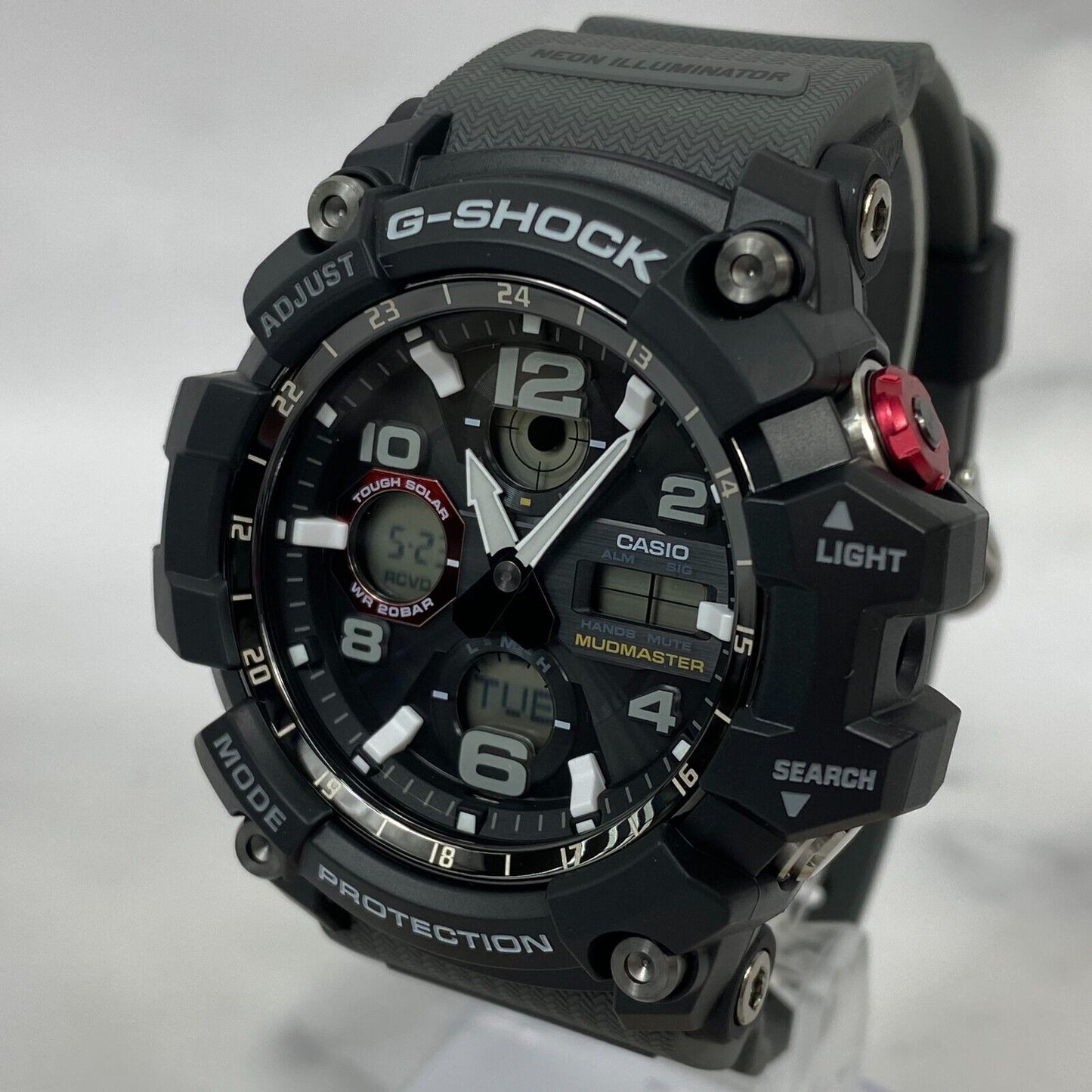 CASIO G-Shock MUDMASTER GWG-100-1A8JF Solar Radio Analog Digital Men Watch New