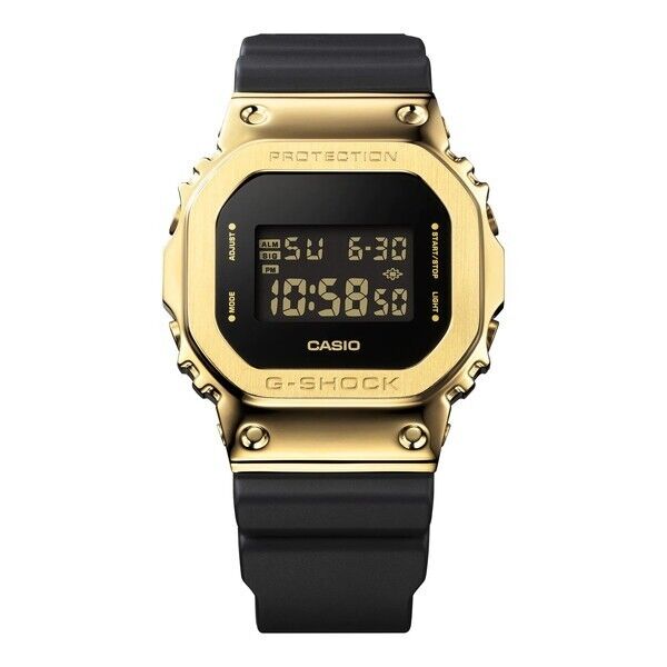 CASiO G-Shock GM-5600G-9JF Quartz Digital Gold Black 2022s 200M Mens Watch New