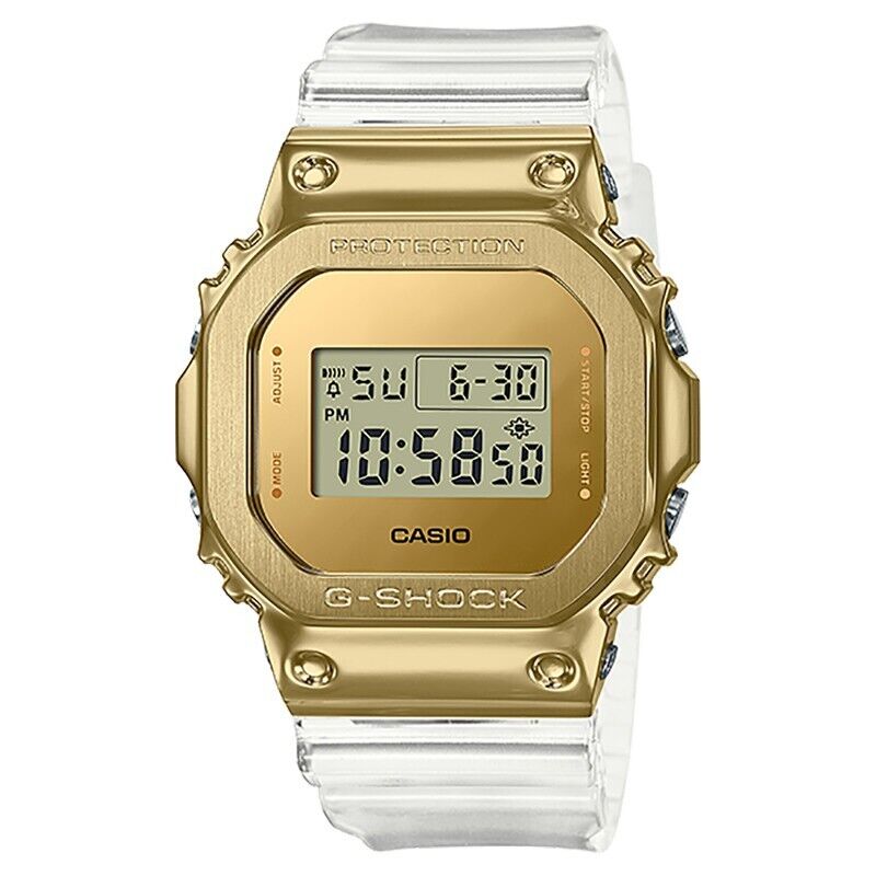 CASIO G-Shock GM-5600SG-9JF Glacier Gold Limited Chrono Digital Mens Watch New