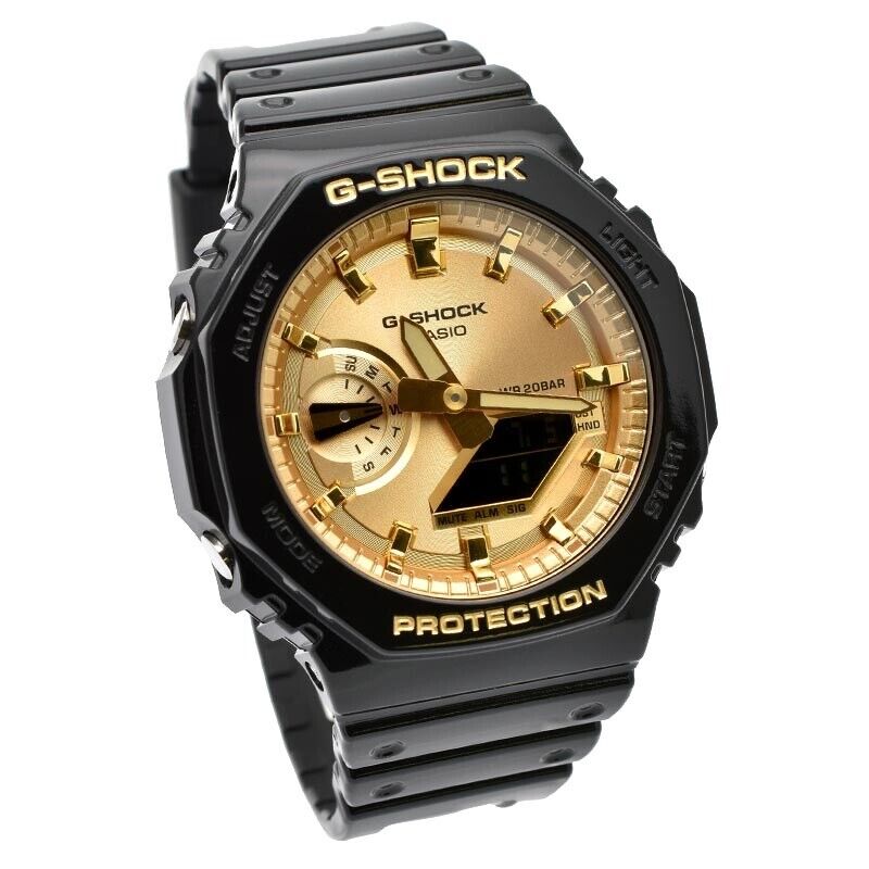 CASIO G-SHOCK GA-2100GB-1AJF Day/Date Analog Digital Quartz Mens Watch New Japan