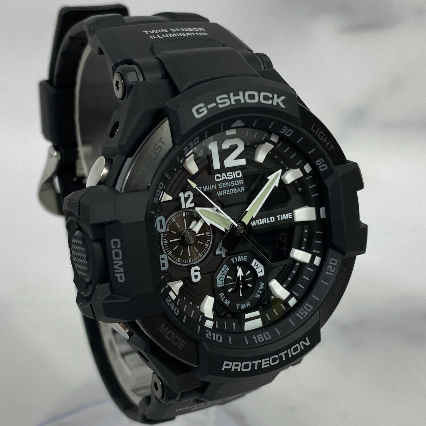 CASIO G-Shock GRAVITYMASTER GA-1100-1AJF GA-1100 Black 200M Mens Watch New