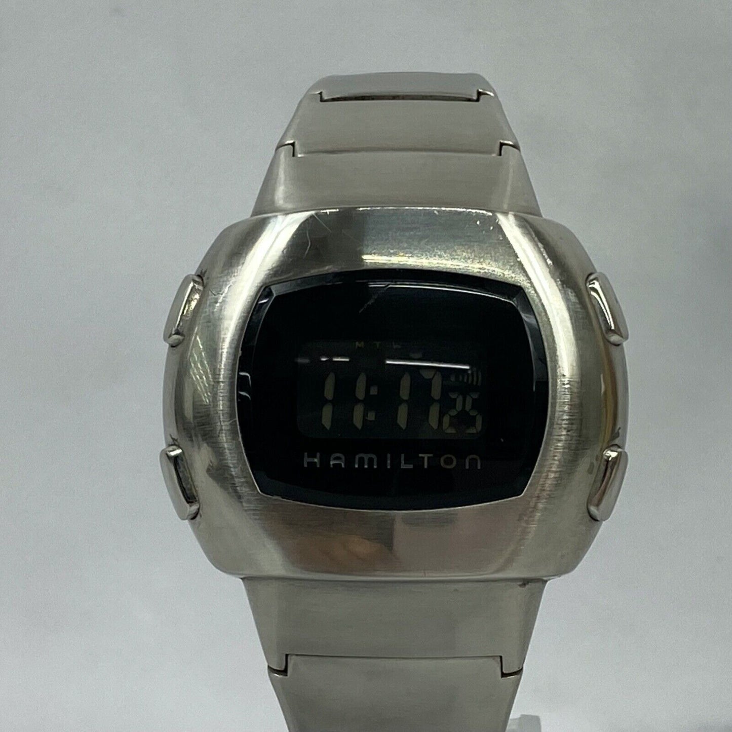 HAMILTON 50thAnniversary PSR Pulsar H524140 Digital Mens Watch Vintage Excellent