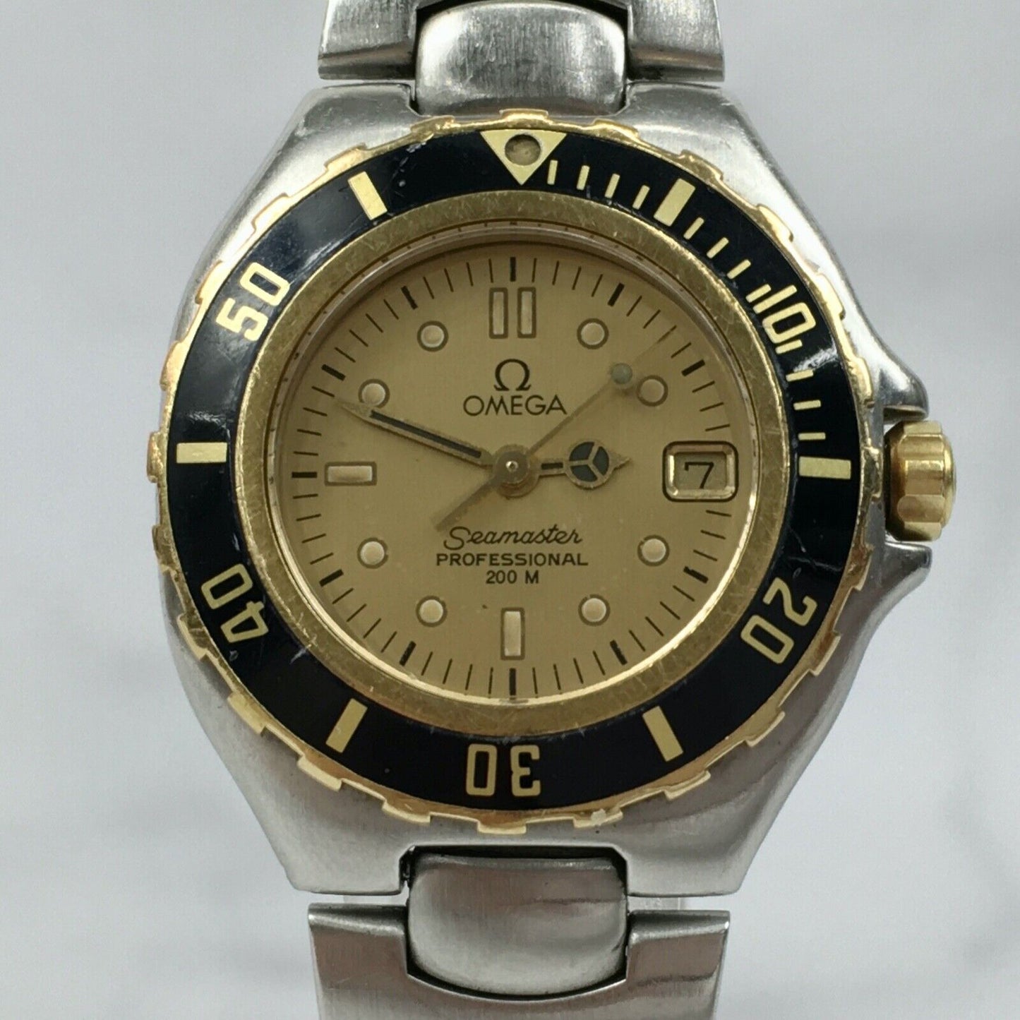 OMEGA Seamaster Professional 396.1042 Quartz Womens Watch Vintage Excellent