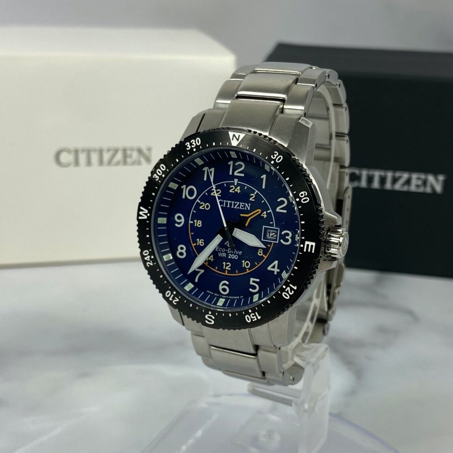 CITIZEN Promaster Land Eco-Drive BJ7094-5 Mens Watch With Box Vintage Excellent