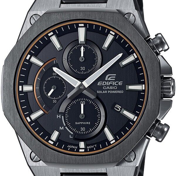 CASIO EDIFICE EFS-S570YDC-1AJF 2020s Black Sports Chronograph Mens Watch New