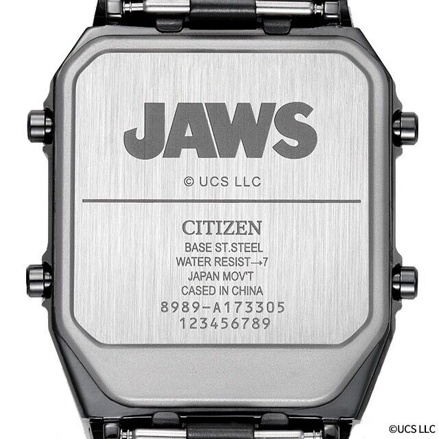 CITIZEN Record Label JG2138-60Z JAWS Limited Model Quartz Mens Watch New Japan