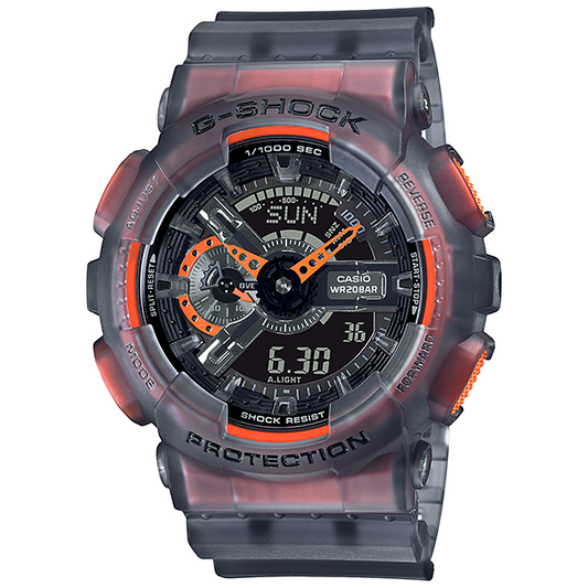 CASIO G-SHOCK GA-110LS-1AJF SkeletonLimited Ana/Digi Quartz Mens Watch New Japan