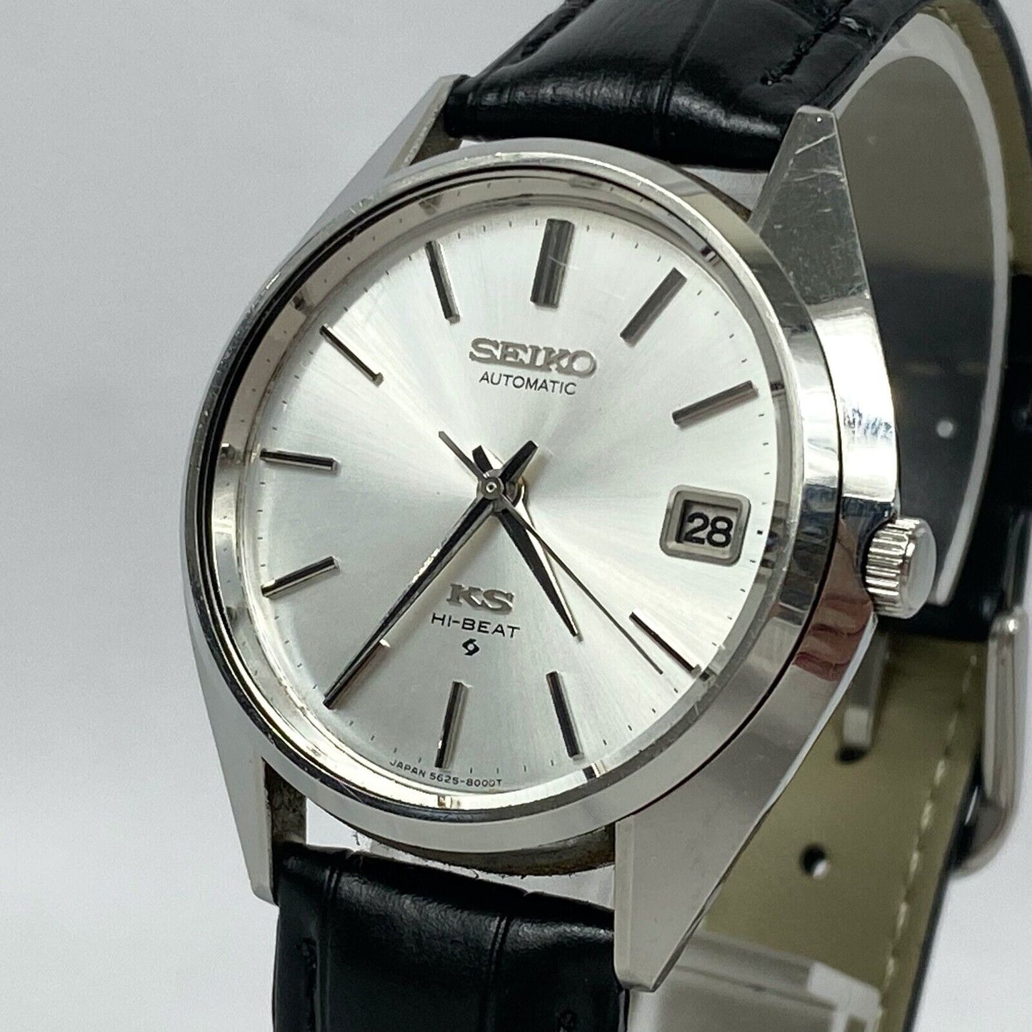 SEIKO King Seiko 5625/5626-8000 Hi-Beat Automatic Mens Watch Vintage Excellent