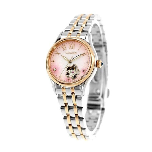 CITIZEN COLLECTION PR1044-87Y Pink Sakura 21J Automatic Womens Watch New Japan