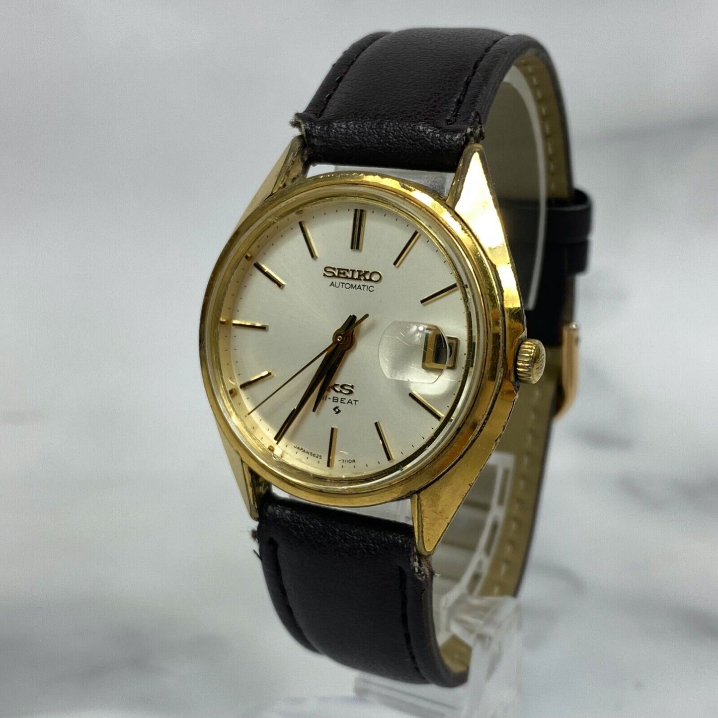 SEIKO King Seiko KS HI-BEAT 5625-7113 Automatic Mens Watch Vintage Excellent