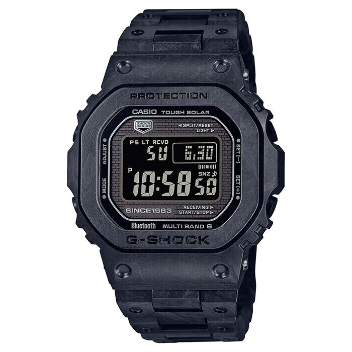 CASIO G-SHOCK 40th GCW-B5000UN-1JR Carbon Bluetooth Solar Mens Watch New Japan