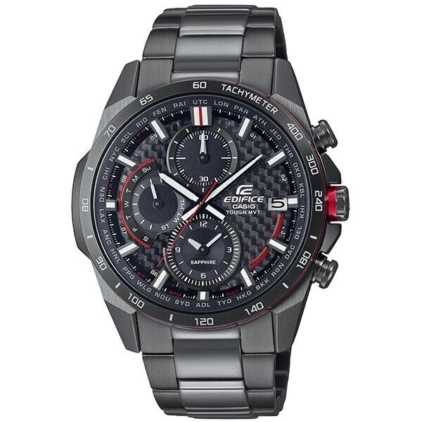 CASIO EDIFICE EQW-A2000DC-1AJF Tachymeter Analog Solar Mens Watch New Japan